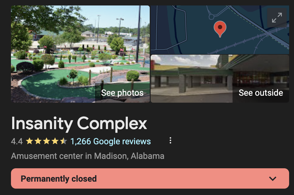 Insanity Skate & Family Complex in Madison, AL Closes Abruptly