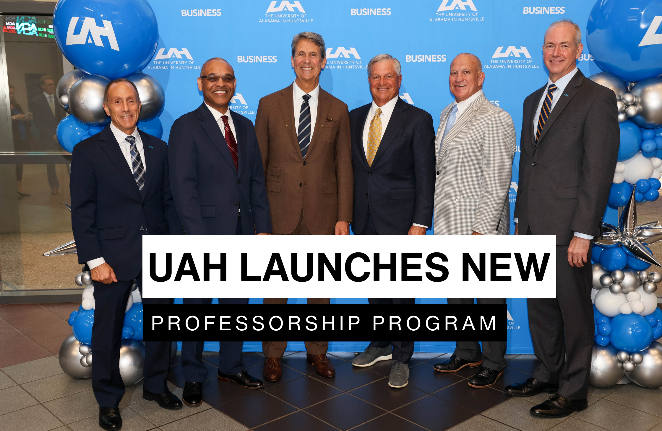UAH and Keel Point Launch $100,000 Professorship in Family Wealth, Welcome Dr. Frank Mullins
