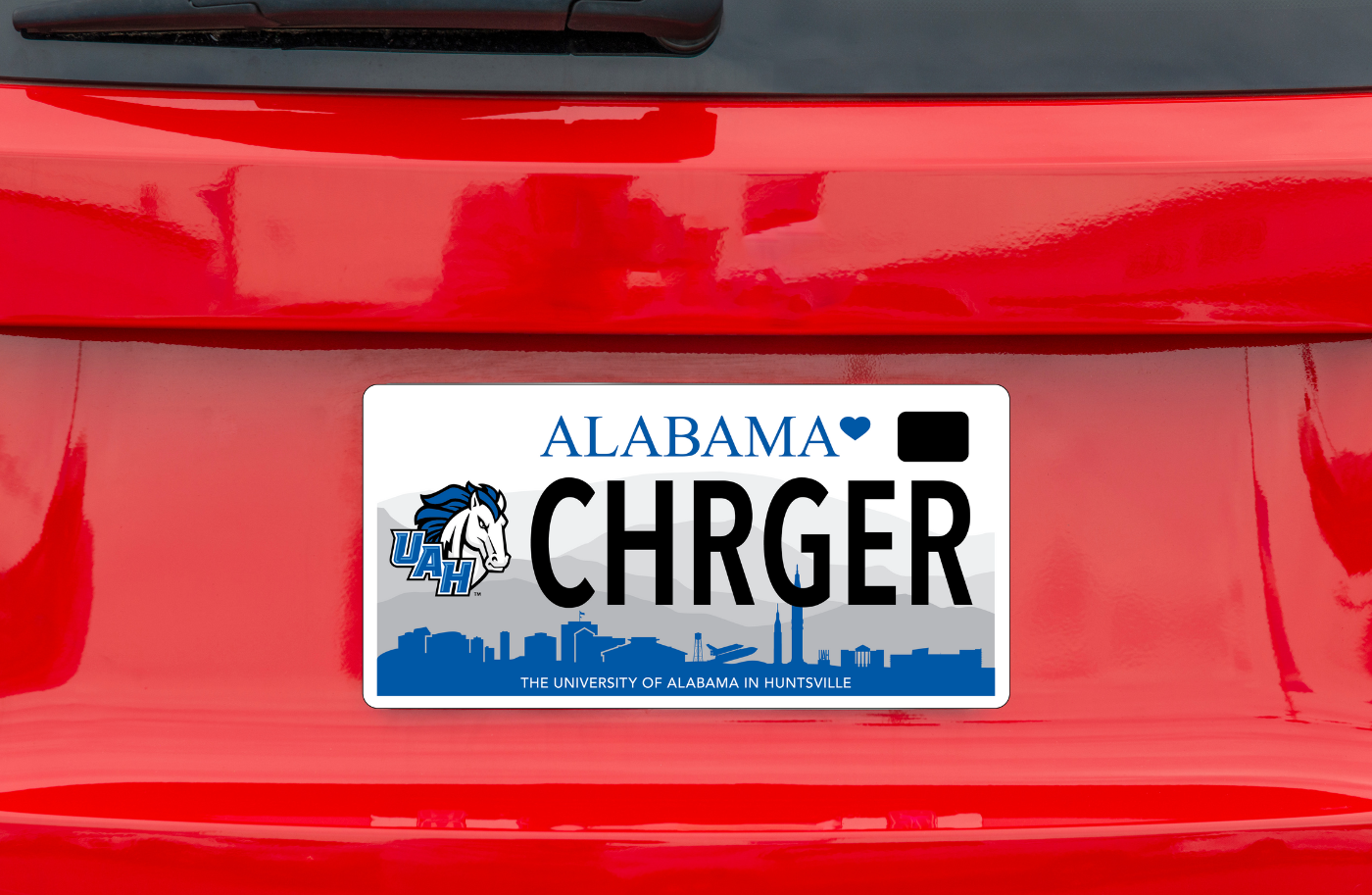 UAH Unveils New License Plate Design to Fuel School Spirit and Support Space Camp Scholarships in Huntsville